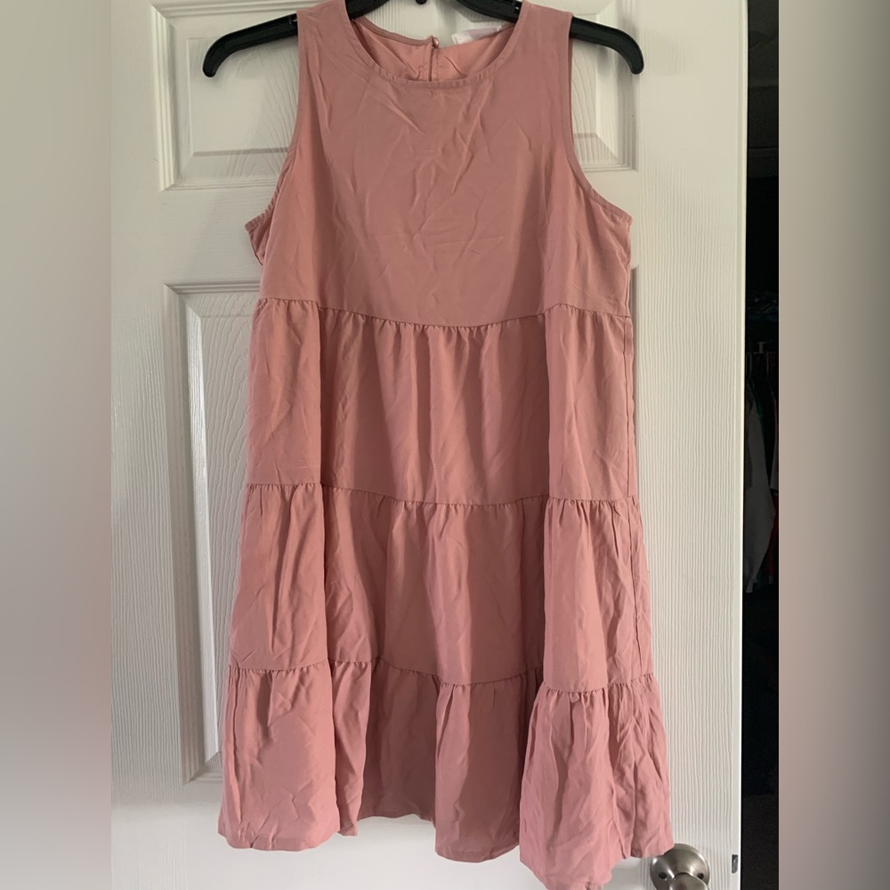Kirundo dress, size medium, blush color, good condition